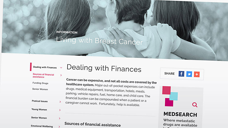 Canadian Breast Cancer Network footer